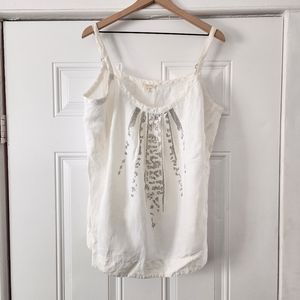 Eileen Fisher spaghetti strap tank top 1X
